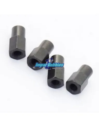 Casquillo superior amortiguador metálico (4 Uds.) Hobbytech Survolt / Revolt / ST10 / BXR / BX8SL / DB8SL REV-014 - Hobbytech Re