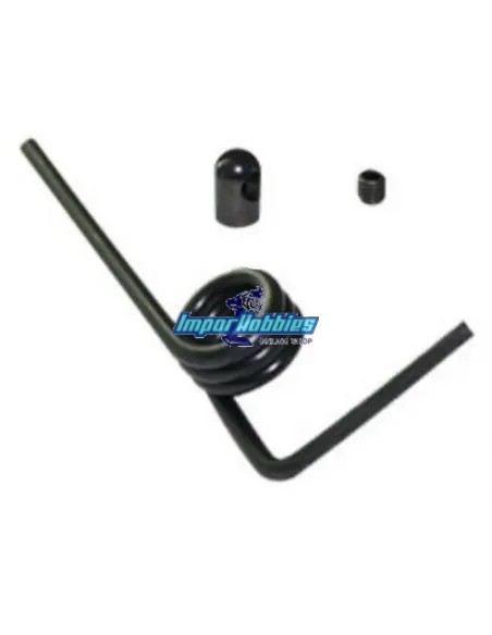 Support à ressort pour la fixation des échappées sur le châssis L~57mm 1/8 Buggy / Truggy Fussion FS-EX009 - Joints et Ressorts 