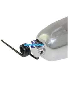 Support à ressort pour la fixation des échappées sur le châssis L~57mm 1/8 Buggy / Truggy Fussion FS-EX009 - Joints et Ressorts  2