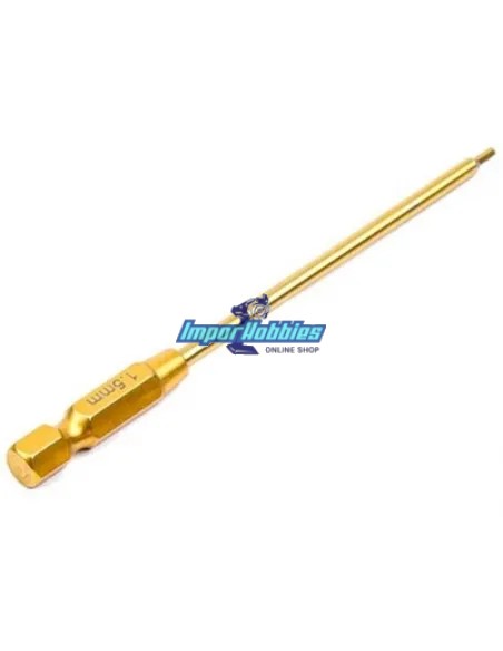 Punta allen 1.5mm para atornillador eléctrico 1/4 Gold Edition VP-Pro RS-61111E - Herramientas VP-Pro Racing