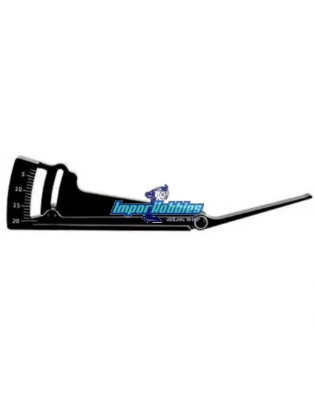 Comprobador de altura de chasis aluminio 3-20mm escala 1/10 VP-Pro RS-6615 - Herramientas VP-Pro Racing