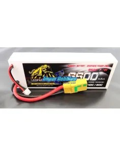 Batería Lipo Stick 2S 7.4V 6600mah 80C Graphene caja dura XT90-S Leopard Power LPG-FS2-6600 - Baterías Lipo 2S - 7.4V & 7.6V HV 2