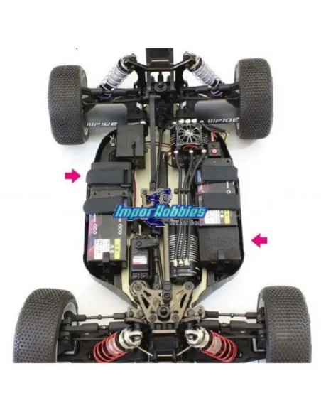 Espaciador para baterías lipo shorty (2 Uds.) Kyosho Inferno MP10e IFW501 - Kyosho Inferno MP10e Eléctrico Kit 34110 - Repuestos
