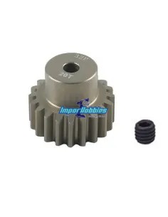 Pinion Gear Aluminium Hard 20T 32DP For Shaft 3.175 (1/8in) 1/10 & 1/8 Scale Fussion FS-PG088-H - Motor Pinions Gears 32P