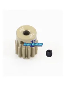 Piñón aluminio 13T 32DP para eje 3.175 (1/8in) Escala 1/10 & 1/8 7075 Hard Fussion FS-PG081-H - Piñones de motor paso 32P