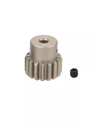 Pinion Gear Aluminium Hard 16T 32DP For Shaft 3.175 (1/8in) 1/10 & 1/8 Scale Fussion FS-PG084-H - Motor Pinions Gears 32P