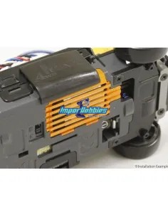 Cubierta motor aluminio naranja Kyosho Mini-Z AWD MA-020 Sport / VE MDW027 - Kyosho Mini-Z AWD Sports - Repuesto y Opciones 2