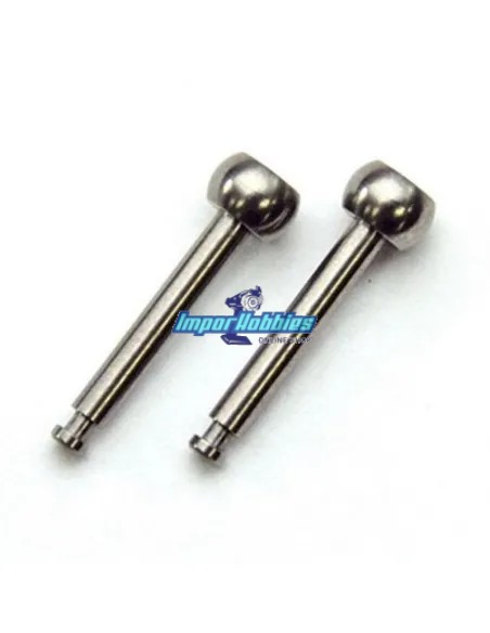 Rotules de fusses en acier Kyosho Mini-Z MR-03 / RWD MZW407 - Kyosho Mini-Z MR-03 Sports / MR-03 VE - Pièces detachées et option