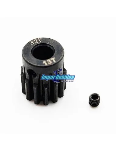 Pignon moteur - Hard 13T 32DP pour axe 5.0mm 1/10 & 1/8 Scale Fussion FS-PG090-H - Pignons de moteurs 32P