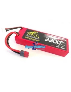 Batería Lipo Stick 3S 11.1V 3300mah 80C Graphene caja dura T-Deans Leopard Power LPG-FS3-3300 - Baterías Lipo 3S - 11.1V & 11.4V