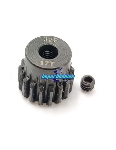 Pignon moteur - Hard 17T 32DP pour axe 5.0mm 1/10 & 1/8 Scale Fussion FS-PG094-H - Pignons de moteurs 32P