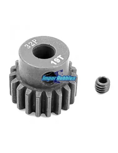 Pignon moteur - Hard 19T 32DP pour axe 5.0mm 1/10 & 1/8 Scale Fussion FS-PG096-H - Pignons de moteurs 32P