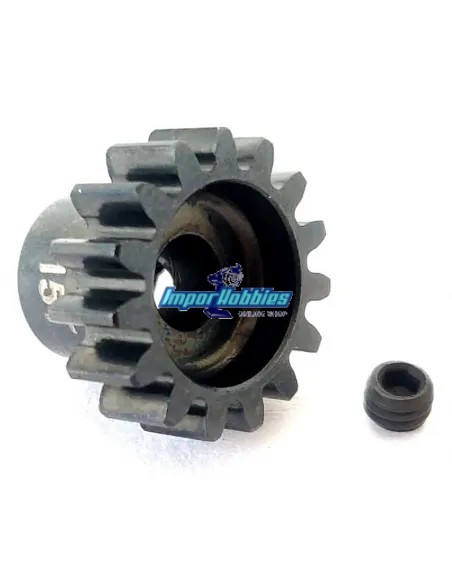 Pignon moteur 15T module 1 acier 5mm 1/8e Fussion FS-PM003 - Pignons moteur 1/8Th MOD1