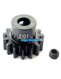 Pignon moteur 15T module 1 acier 5mm 1/8e Fussion FS-PM003 - Pignons moteur 1/8Th MOD1
