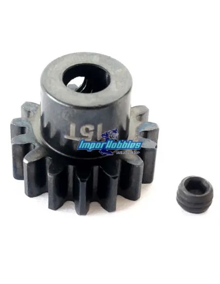Pignon moteur 15T module 1 acier 5mm 1/8e Fussion FS-PM003 - Pignons moteur 1/8Th MOD1