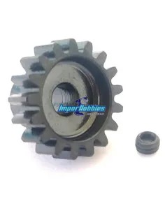 Pinion Gear - 17T Hard MOD1 5mm 1/8 Scale Fussion FS-PM005 - Motor Pinions Gear 1/8 Scale MOD1 2