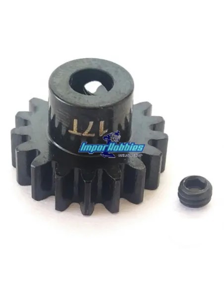 Pignon moteur 17T module 1 acier 5mm 1/8e Fussion FS-PM005 - Pignons moteur 1/8Th MOD1