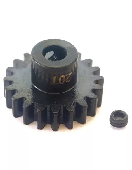 Pinion Gear - 20T Hard MOD1 5mm 1/8 Scale Fussion FS-PM008 - Motor Pinions Gear 1/8 Scale MOD1