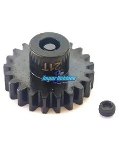 Piñón motor eléctrico 21T Hard MOD1 5mm Escala 1/8 Fussion FS-PM009 - Piñones de motor escala 1/8 MOD1