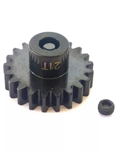 Pinion Gear - 21T Hard MOD1 5mm 1/8 Scale Fussion FS-PM009 - Motor Pinions Gear 1/8 Scale MOD1