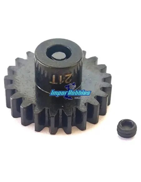 Piñón motor eléctrico 21T Hard MOD1 5mm Escala 1/8 Fussion FS-PM009 - Piñones de motor escala 1/8 MOD1