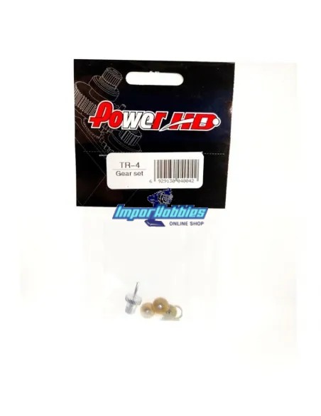 Pignons de servo pour Power HD TR-4 - Pièces detachées servos Power HD