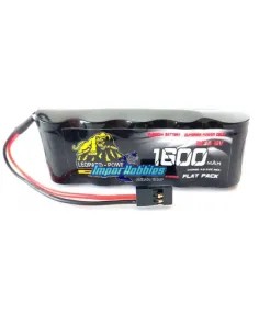 Accu de récepteur format long 6.0V 1600Mah NiMh Prise JST JR Fussion FS-MN053 - Batteries Ni-Mh pour Recepteur 2