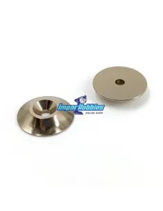 Wing Washer - Gray Ø18mm 1/10 & 1/8 Scale (2 U.) Fussion FS-WB003 - Nylon Wings & Washer Wing 1/8 Scale