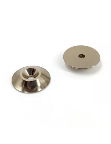 Wing Washer - Gray Ø18mm 1/10 & 1/8 Scale (2 U.) Fussion FS-WB003 - Nylon Wings & Washer Wing 1/8 Scale
