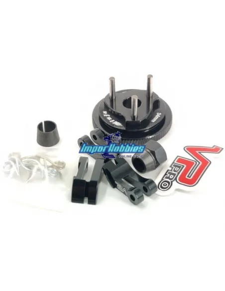 Embrayage aluminum 3 points 34mm 1/8 Buggy VP-Pro RS-618-34 - Embrayages 1/8 Buggy