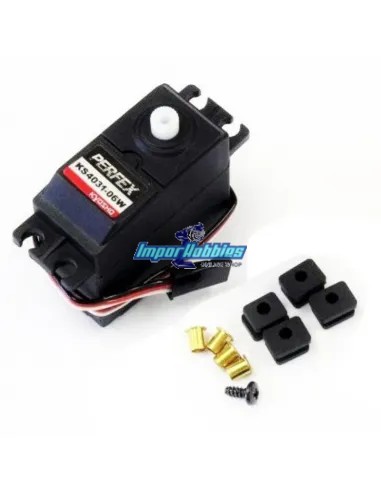 Servo standard Kyosho Perfex Syncro 6Kg 0.15s 4.8V ~ 6.0V KS4031-06W 82274 - Servos R/C
