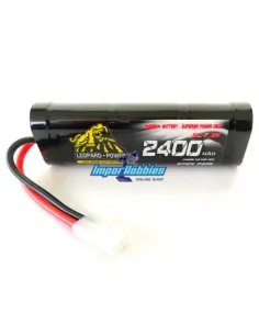 Accu Stick Pack 7.2V 2400mah NiMh Prise Tamiya Leopard Power Fussion Sport FS-SC2400T - Accu Pack 7.2V & 8.4V Ni-Mh 2