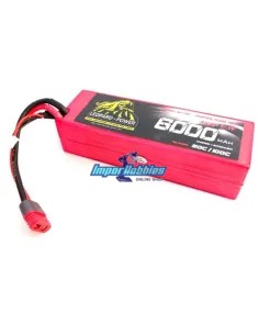 Lipo Battery - Stick 3S 11.1V 6000mah 100C Graphene Hard Case T-Deans Leopard Power LPG-FS3-6000 - Lipo Batteries 3S - 11.1V & 1