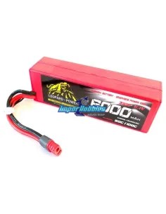Lipo Battery - Stick 3S 11.1V 6000mah 100C Graphene Hard Case T-Deans Leopard Power LPG-FS3-6000 - Lipo Batteries 3S - 11.1V & 1 2