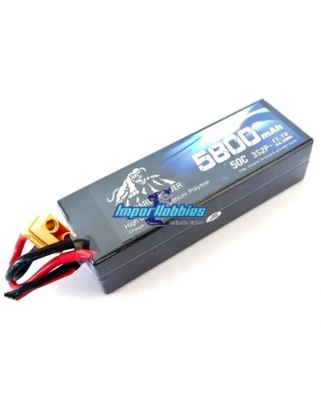 Accu Lipo Stick 3S 11.1V 5800mah 50C / 100C Boitier Rigide Leopard Power LP3-5800-50 - Accu Lipo 3S - 11.1V & 11.4V HV