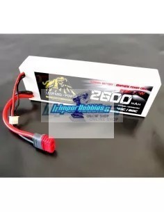 Lipo Battery - Stick 2S 7.4V 2600mah 80C Graphene Hard Case T-Deans Leopard Power LPG-FS2-2600 - Lipo Batteries - 2S - 7.4V & 7. 2