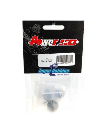 Set de piñones para servo Power HD B2 HD-B2-1 - Repuesto de servos Power HD