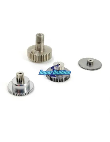 Set de piñones para servo Power HD Storm-4 Black Version HD-Storm-4B-1 - Repuesto de servos Power HD