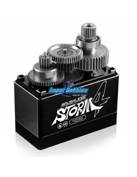 Set de piñones para servo Power HD Storm-4 Black Version HD-Storm-4B-1 - Repuesto de servos Power HD