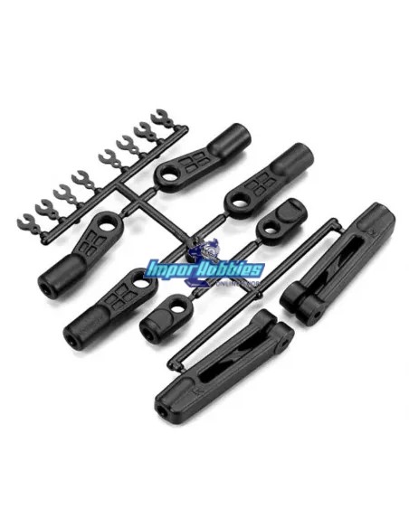 Trapecio superior delantero (2 Uds.) Kyosho Inferno MP9 TKI2 / TKI3 / TKI4 IF428B - Kyosho Inferno MP9 TKI2 / TKI3 - Repuesto y 