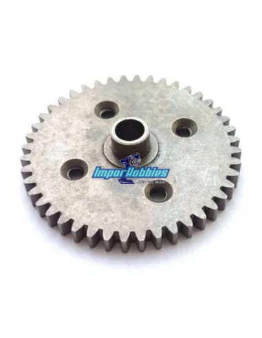 Couronne differentiel centrale acier 44T Hobbytech STR8 / Spirit / NXT STR-081 - Hobbytech STR8 DeLuxe & STR8 EVO RTR - Pièces d