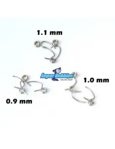 Muelles de embrague 0.9 / 1.0 / 1.1mm HT495023 (9 U.) Hobbytech STR8 / Spirit / NXT HT495024.KIT - Embragues Escala 1/8 Buggy