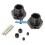 Hexagones de roue Gun Metal 17mm - V2 Standard (2 U.) Kyosho Inferno / Mad Force IFW625 - Kyosho Inferno MP9 TKI2 / TKI3 - Pièce