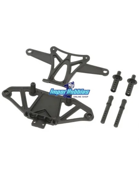 Bumper delantero & soportes de carrocería Hobao Hyper VT / VTe 85036 - Hobao Hyper VT & VTe Nitro - Eléctrico