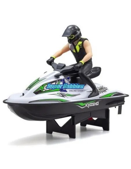 Motomarine Kyosho Wave Chopper 2.0 Blanc / Vert 1/6 Readyset KT-231P+ 2.4Ghz 40211T1 - Modèles et kits de bateaux