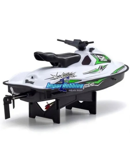 Moto de agua Kyosho Wave Chopper 2.0 Blanca / Verde 1/6 Readyset KT-231P+ 2.4Ghz 40211T1 - Modelos y kits de barcos y embarcacio
