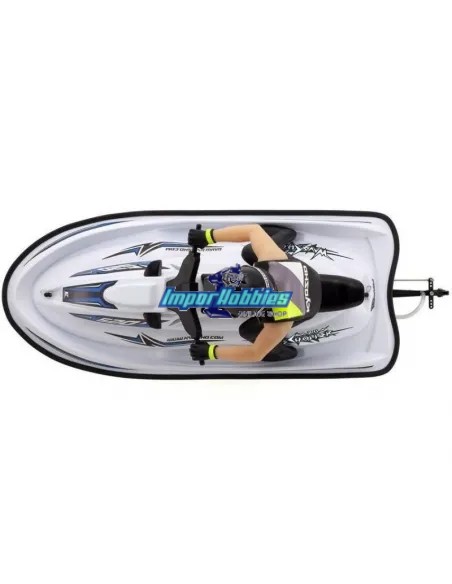 Motomarine Kyosho Wave Chopper 2.0 Blanc / Bleu 1/6 Readyset KT-231P+ 2.4Ghz 40211T2 - Modèles et kits de bateaux