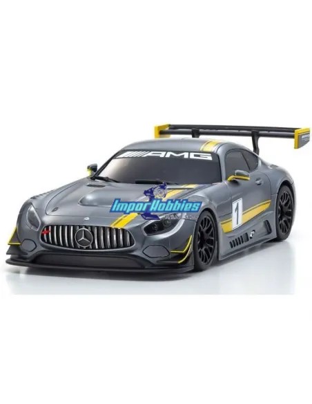 Carrosserie blanche à peindre 98mm Kyosho Mini-Z MR-03 / RWD Mercedes AMG GT3 MZN198 - Carrosseries à peindre (Blanche) Kyosho M