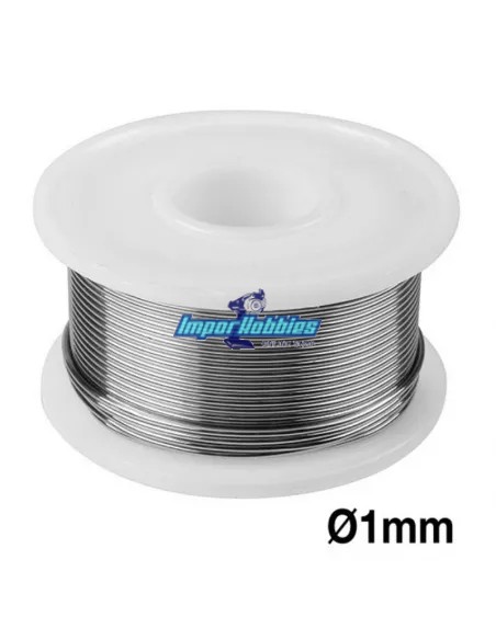 Rollo de estaño para soldar 1.0mm 100gr. 63sn / 37pb Team Corally C-48514 - Soldadura y Accesorios