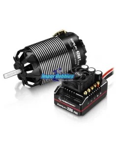 Combo Variateur - Moteur Hobbywing Xerun XR8 Pro G2 200A Sensor - 1900Kv 4268 G3 1/8 Off-Road 38020427 - Variateurs 1/8